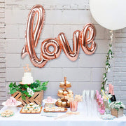 love heart foil balloon, view 8 - MRSLM