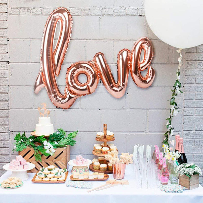 love heart foil balloon, view 8 - MRSLM