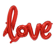 love heart foil balloon, view 3 - MRSLM