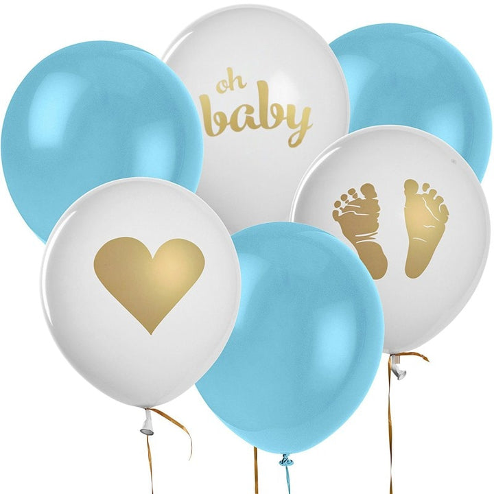 Baby Shower and Gender Reveal Party Balloons Set