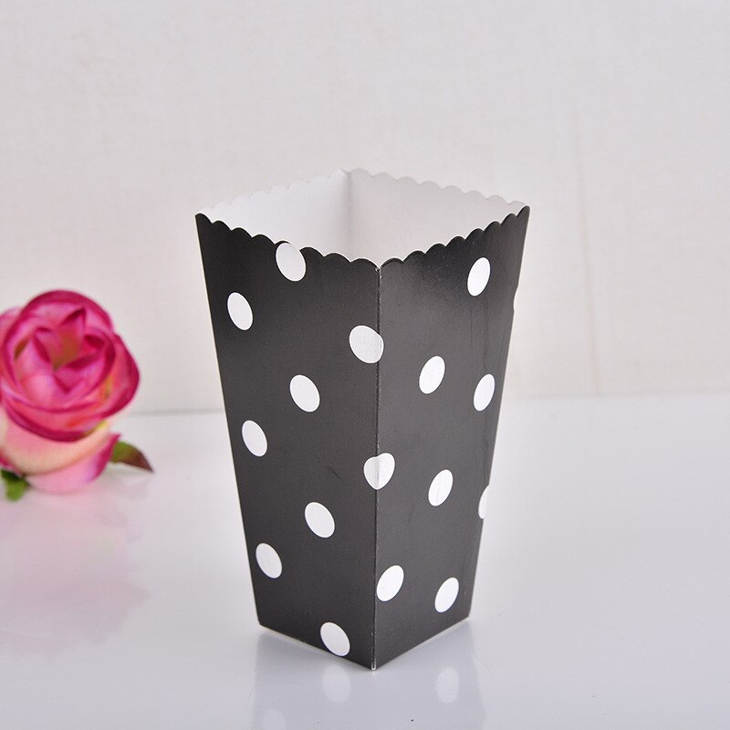 Colorful Paper Popcorn Boxes