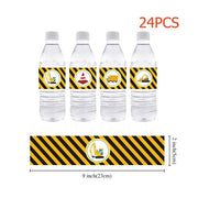 construction trucks paper straws, view 8 - MRSLM