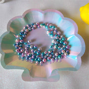 sparkle shell paper plates set, view 5 - MRSLM