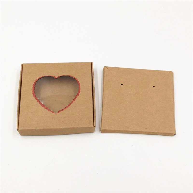 50 pcs/ Set Jewelry Paper Box