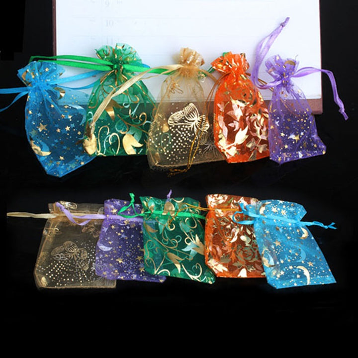 50 Pieces of Cute Organza Gifts Bag