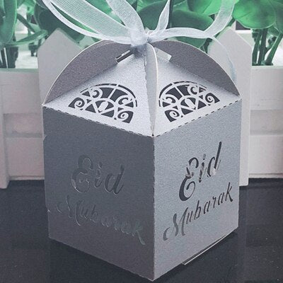 Happy Eid Mubarak Gift Box 10-100 Pcs Set