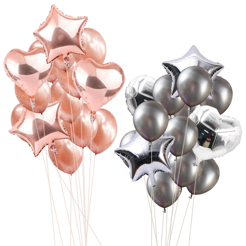 Birthday Party Balloons 14 pcs/Set