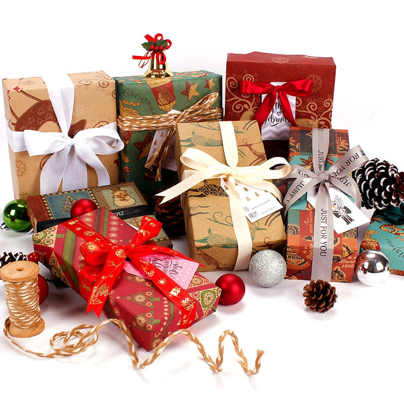 Christmas kraft paper set, view 14 - MRSLM