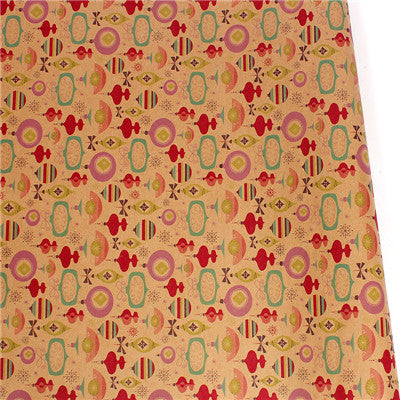 Christmas kraft paper set, view 3 - MRSLM