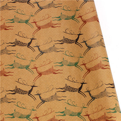 Christmas kraft paper set, view 7 - MRSLM