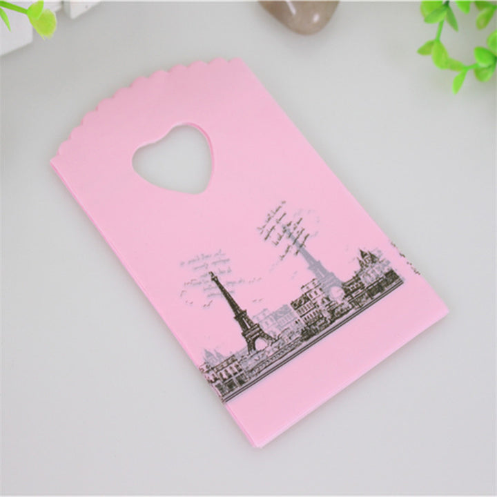 50 Pieces of Pink Eiffel Tower Bags