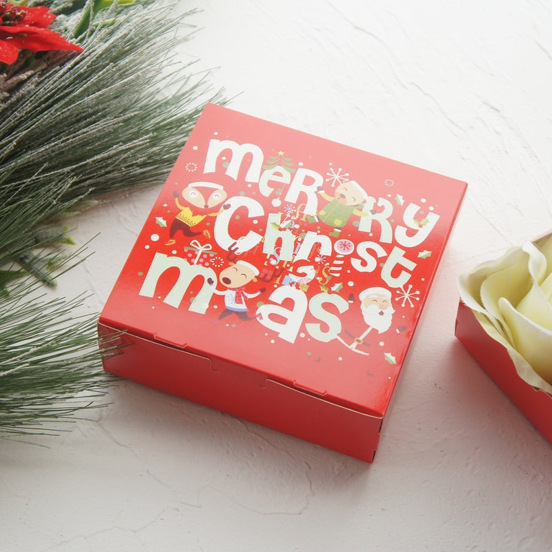 Merry Christmas kraft gift boxes, view 10 - MRSLM