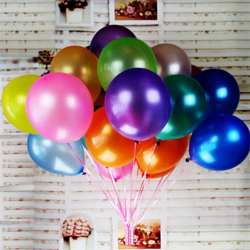 Colorful Latex Balloons Set 12 inches