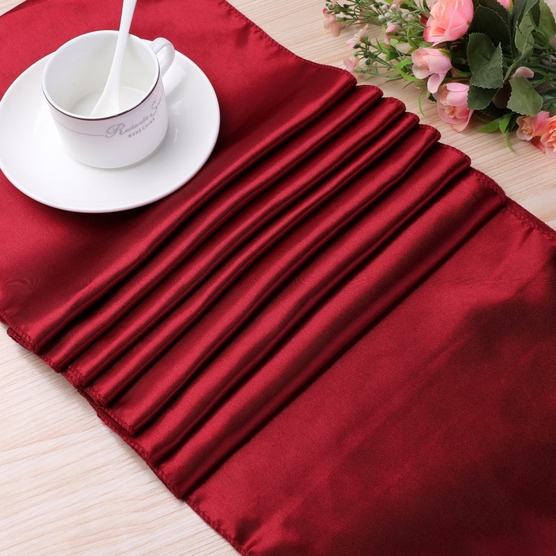satin table runner, view 17 - MRSLM
