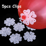 clear balloon decor strip, view 8 - MRSLM