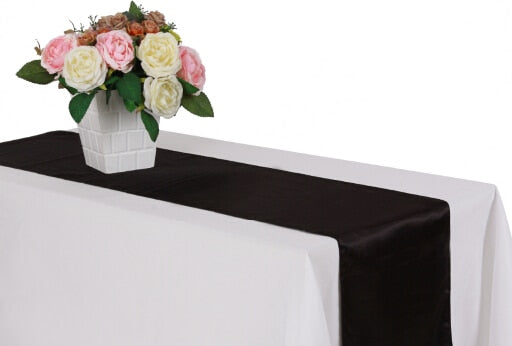 satin table runner, view 11 - MRSLM