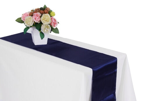 satin table runner, view 15 - MRSLM