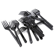 disposable plastic forks set, view 3 - MRSLM