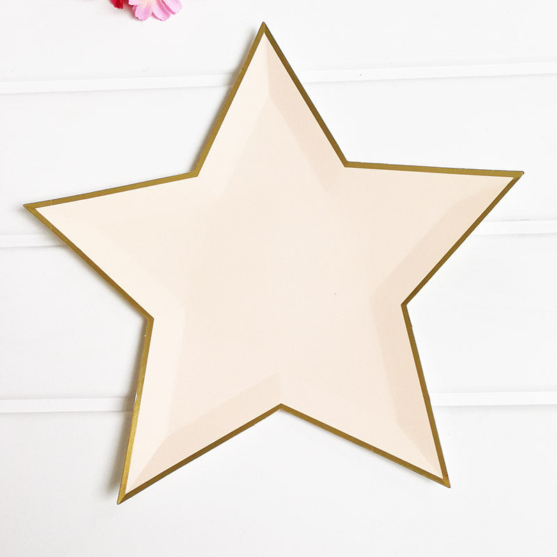 star shaped paper plates, view 13 - MRSLM
