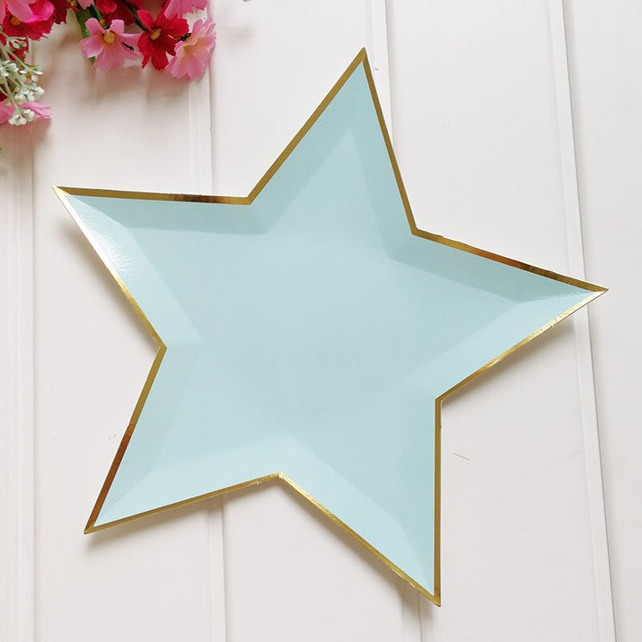 Star Shaped Paper Plates