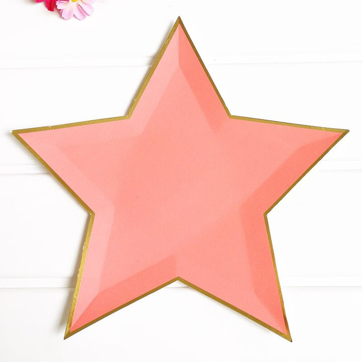 Star Shaped Paper Plates