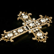 crystal cross cake topper, view 5 - MRSLM