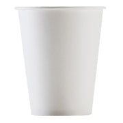 white disposable paper cups, view 4 - MRSLM