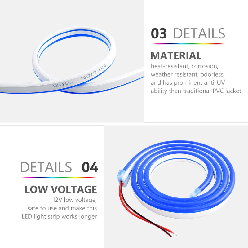neon light 12v led strip, view 14 - MRSLM