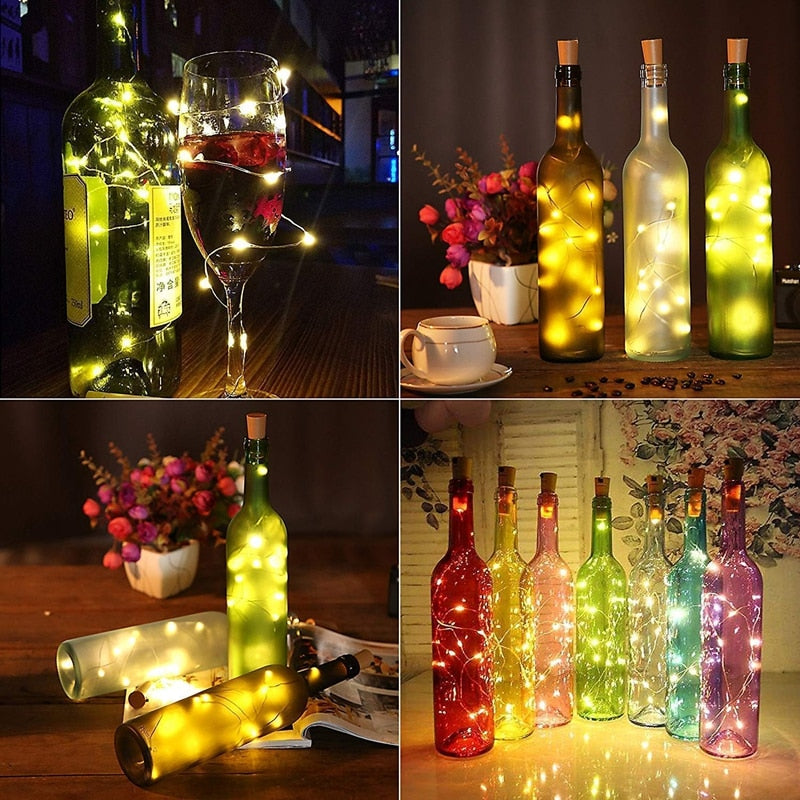 LED string for wine bottle decoration, view 5 - MRSLM