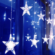 led string with star pendants, view 9 - MRSLM