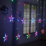 led string with star pendants, view 8 - MRSLM