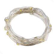 copper wired LED string lights, view 4 - MRSLM