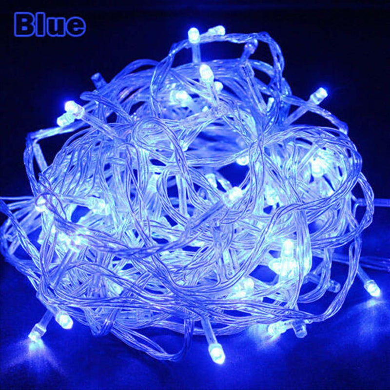 extra long LED light string, view 2 - MRSLM