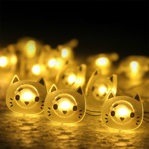 cat shaped LED fairy lights - MRSLM
