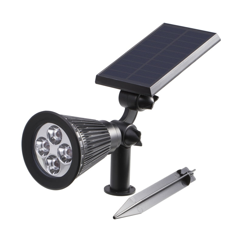 adjustable angle solar outdoor lawn lamp, view 13 - MRSLM
