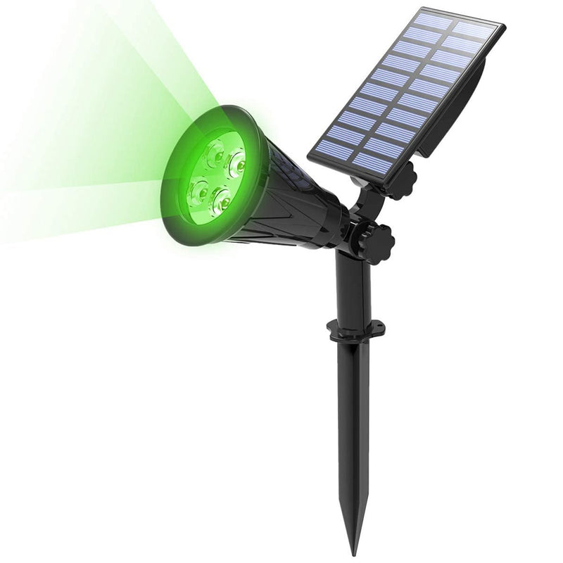 adjustable angle solar outdoor lawn lamp, view 3 - MRSLM