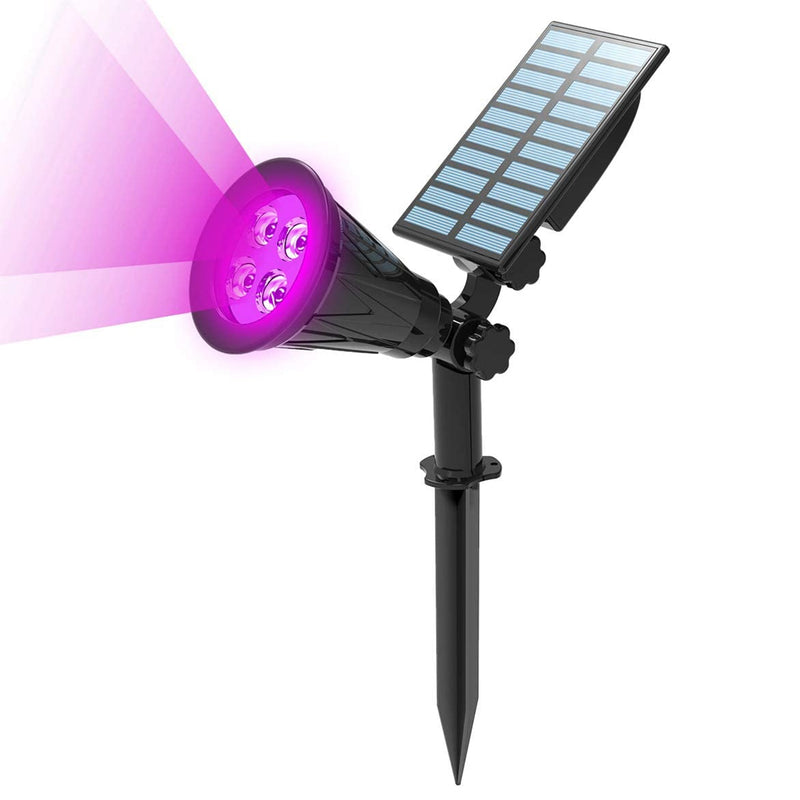 adjustable angle solar outdoor lawn lamp, view 8 - MRSLM