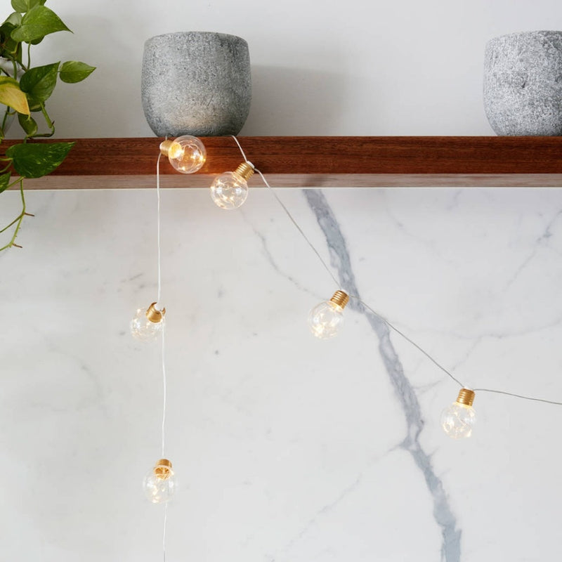 LED string light with mini bulbs, view 5 - MRSLM