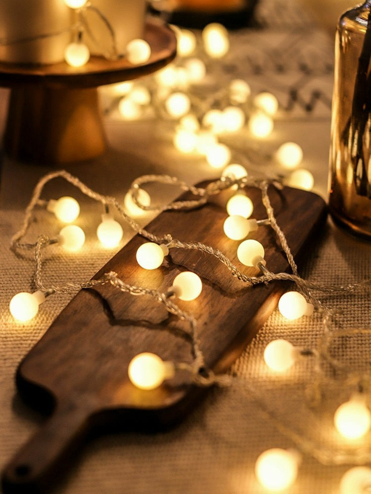 LED string lights for decor, view 5 - MRSLM