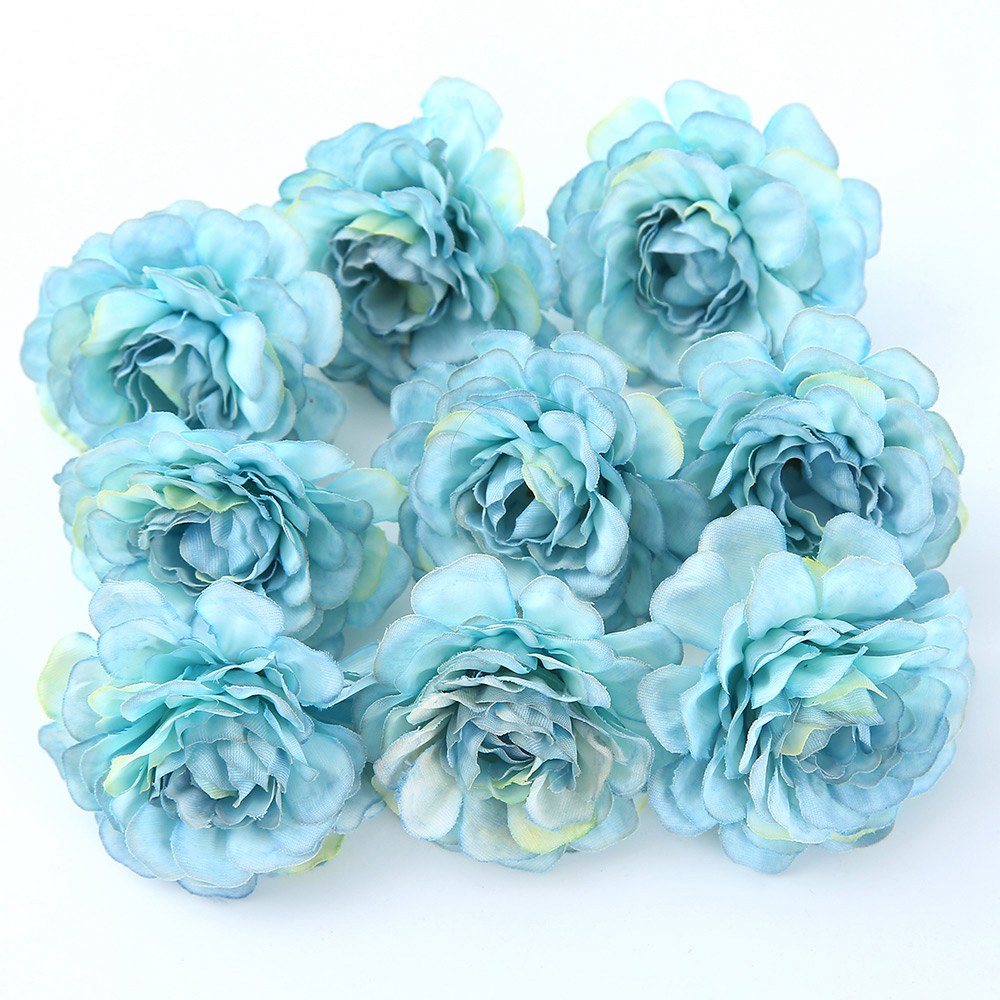 Small Artificial Flowers for Party 10 Pcs Set