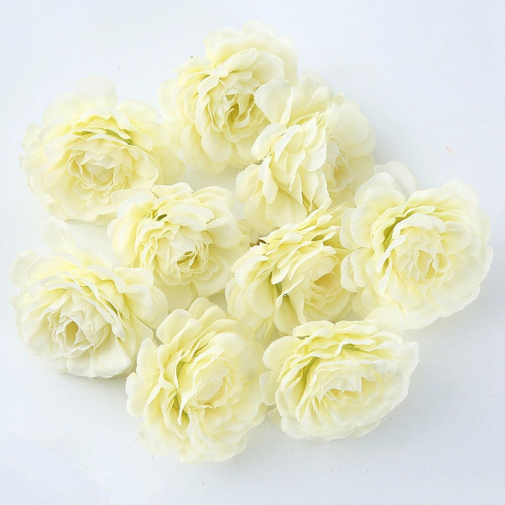 Small Artificial Flowers for Party 10 Pcs Set