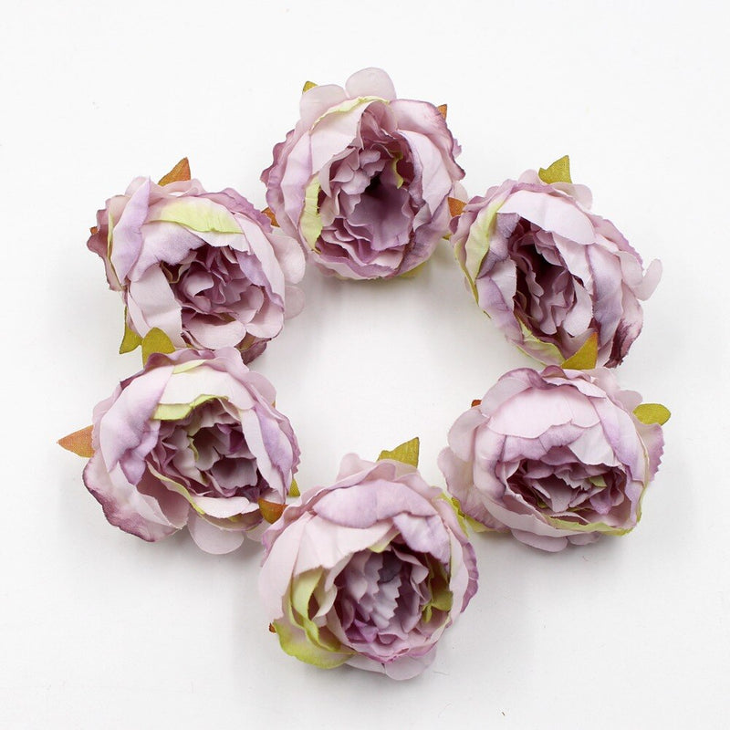 silk artificial peony flowers, view 8 - MRSLM
