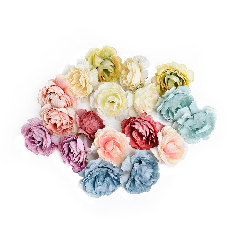 silk artificial rose flowers - MRSLM