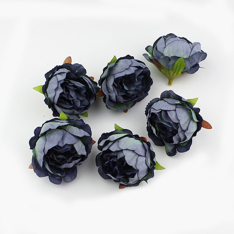 diy silk artificial peony flowers, view 4 - MRSLM