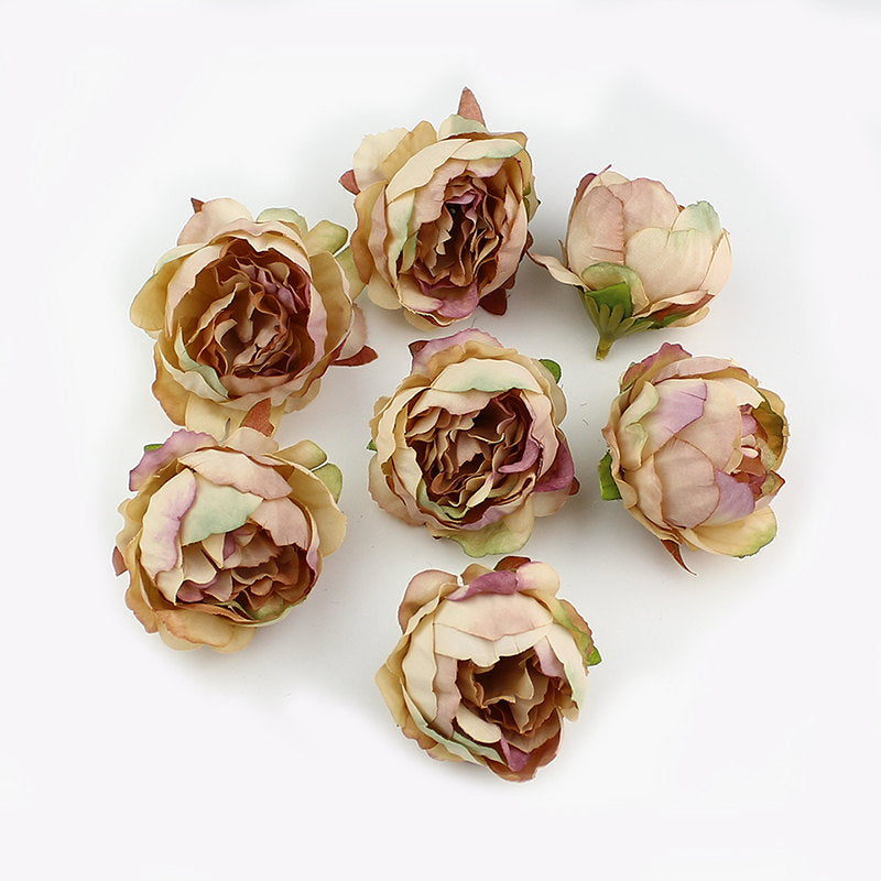 diy silk artificial peony flowers, view 8 - MRSLM