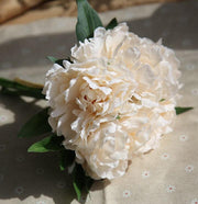 artificial peony flower branches, view 9 - MRSLM