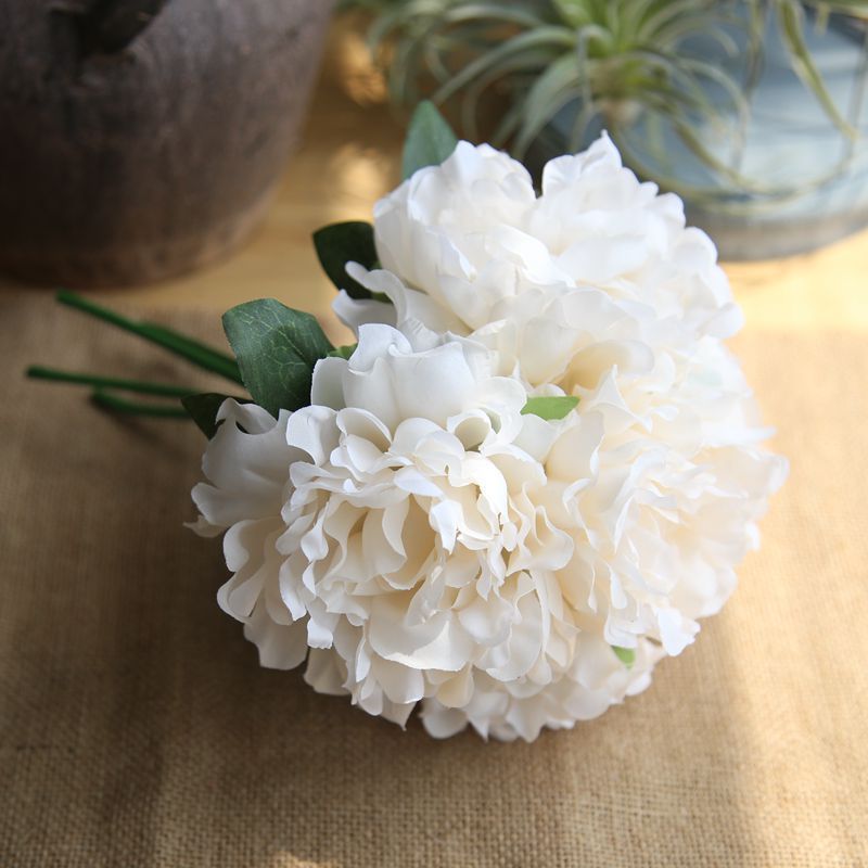 artificial peony flower branches, view 12 - MRSLM