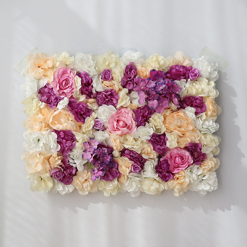 artificial flowers decorative wall, view 9 - MRSLM