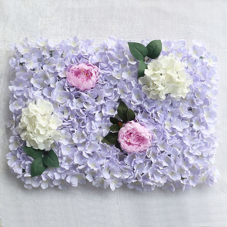 Artificial Flowers Decorative Wall (16 colours)