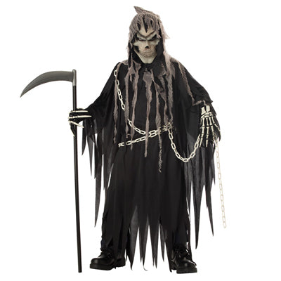 Boy's Mr.Grim cosplay costume set, view 2 - MRSLM